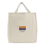 Arizona State Flag embroidered bags