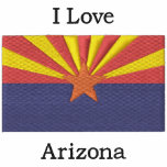 Arizona State Flag Embroidered Shirt