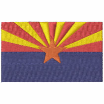 Arizona State Flag embroidered shirts