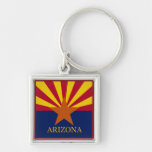 Arizona State Flag Keychain