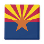 Arizona State Flag Fridge Magnet
