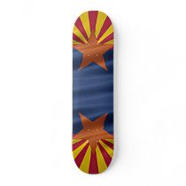 Arizona State Flag Skateboard