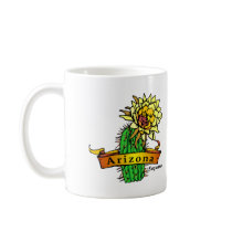 Arizona State Flower - Saguaro Mugs