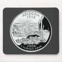 Arizona State Quarter Mouse Mat