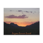Arizona Summer Sunset Postcards