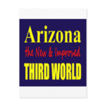 Arizona the New & Improved THIRD World Postcards