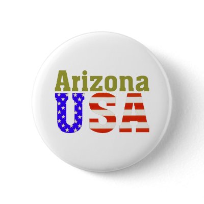 Arizona USA! Pinback Button by All50States