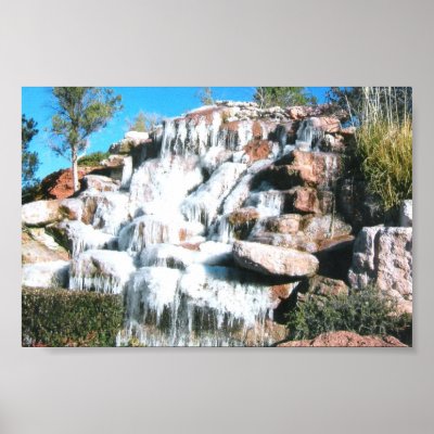Arizona Waterfall Posters by jmarkafghans