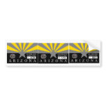 Arizona Zombie Hunting Permit bumper stickers