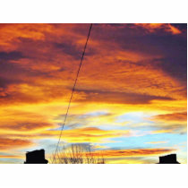 Ark Orange Sky At Sunset Photo Cut Outs
