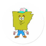 Arkanasas Land of Oppurtunity Sticker