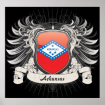 Arkansas Crest Poster
