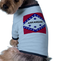 Arkansas Flag Pet Clothes