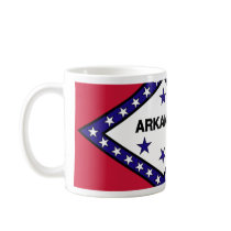 Arkansas Flag Map Mug