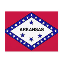 Arkansas Flag Post Cards