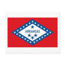 Arkansas Flag Postcard