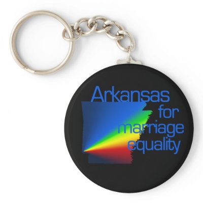 Arkansas for Marriage Equality Key Chains by irregulargoods