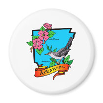 Arkansas Fridge Magnet