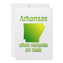 Arkansas Memories Personalized Invites