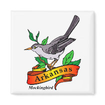 arkansas mockingbird magnet