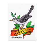 arkansas mockingbird postcards