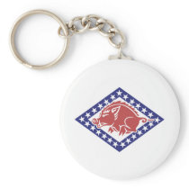 Arkansas National Guard Keychains