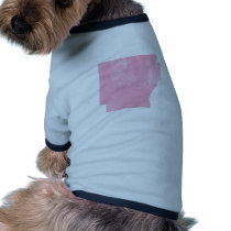 Arkansas Pink Vintage Grunge Pet Tee