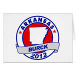 Arkansas Robert Burck Greeting Card