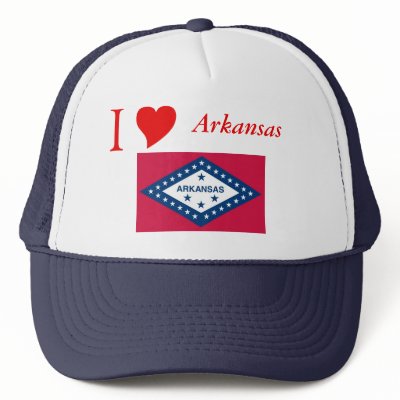 Arkansas State Flag Mesh Hat by TheFlagStore