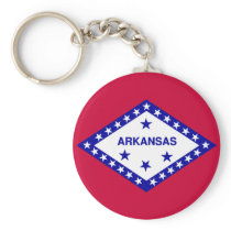 Arkansas State Flag Keychains