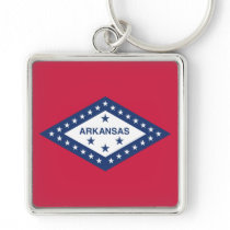 Arkansas State Flag Key Chain