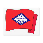 Arkansas State Flag postcards