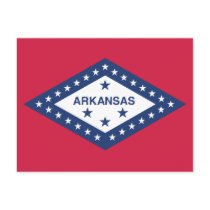 Arkansas State Flag Post Cards