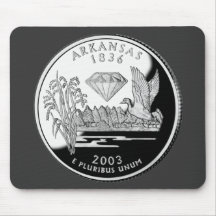 Arkansas State Quarter Mousemats