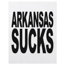 Arkansas Sucks Flyer Design