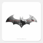 Arkham City Bat Symbol Sticker
