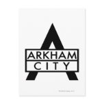 Arkham City Icon Postcard