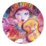 ARLECCHINO AND COLOMBINA ,Pink Fuchsia Yellow Blue