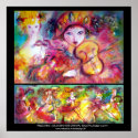Arlecchino ,Colombina and Carnival Ballet posters