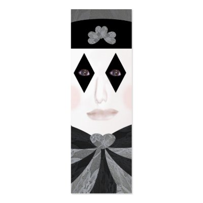 Arlecchino, Mini Bookmarks Business Card Templates by SeaAngel