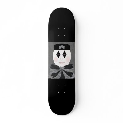 Arlecchino Skate Board Deck by SeaAngel