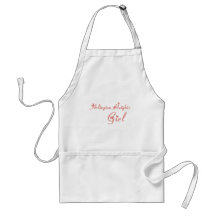 Arlington Girl tee shirts Apron