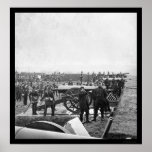 Arlington Gun Crew Drilling 1863