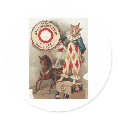 Arm & Hammer Brand Soda Ad Poster 1900 by inquester