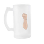 Arm Raised Clenched Fist Pump 2 Mugs