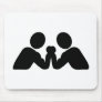 Arm wrestling mousepad