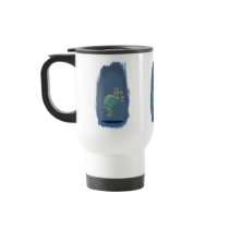 Armadillo art fun inspirational confident cute coffee mug