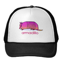 Armadillo Cap Mesh Hats