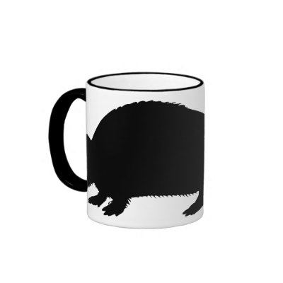 Armadillo Coffee Mugs by silhouette_emporium