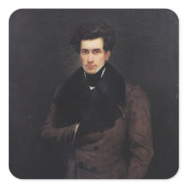 Armand Carrel Square Sticker